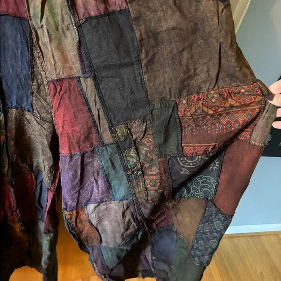 Patchwork Overalls - Picture 2 of 9